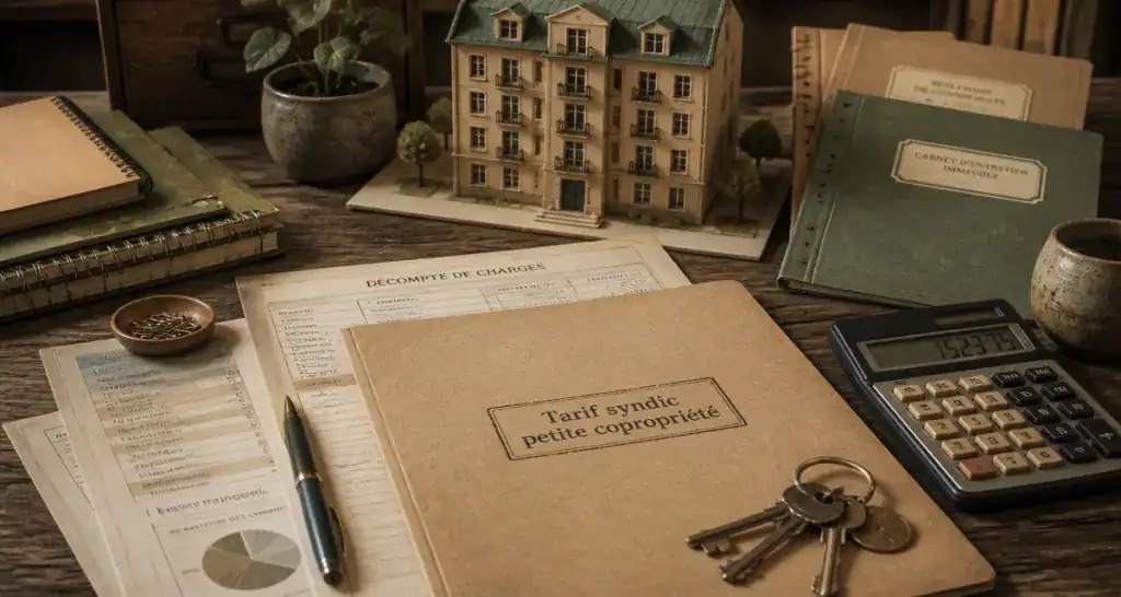 tarif syndic petite copropriété documents et clés