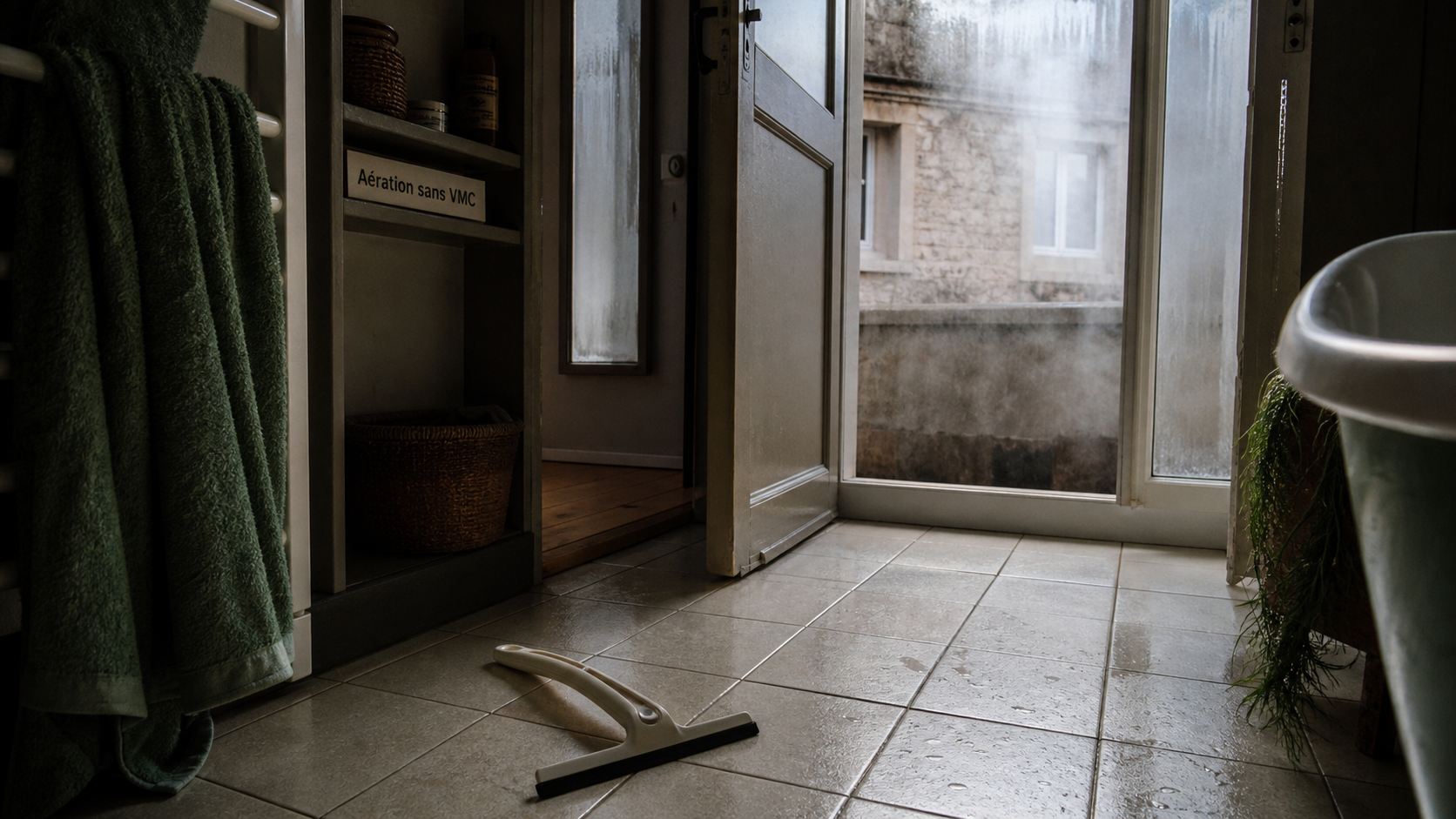 Ventiler une salle de bain sans vmc : humidité qui disparaît, condensation qui s’atténue