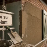 Crepi isolant sur façade : enduit de finition appliqué sur panneaux isolants