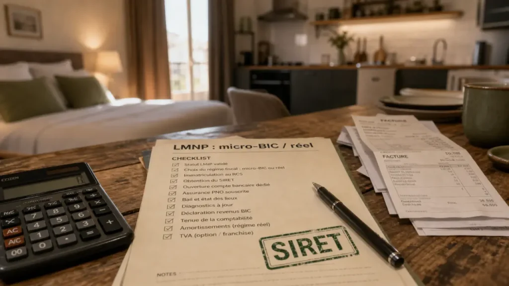 Location meublée en 2025 : seuils micro-BIC, régime réel et formalités à connaître
