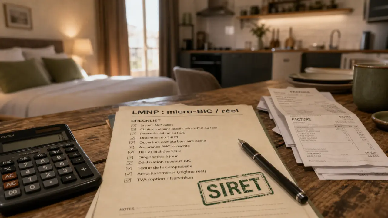 Location meublée fiscalité 2025 : micro-BIC et régime réel