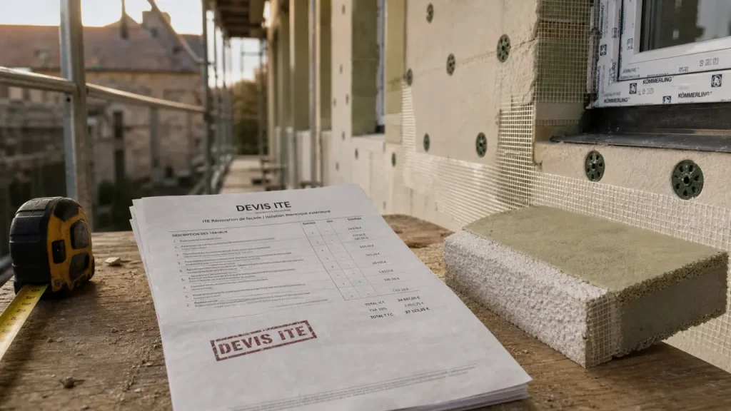 Prix isolation exterieur m2 : isolation sous enduit, chantier ITE