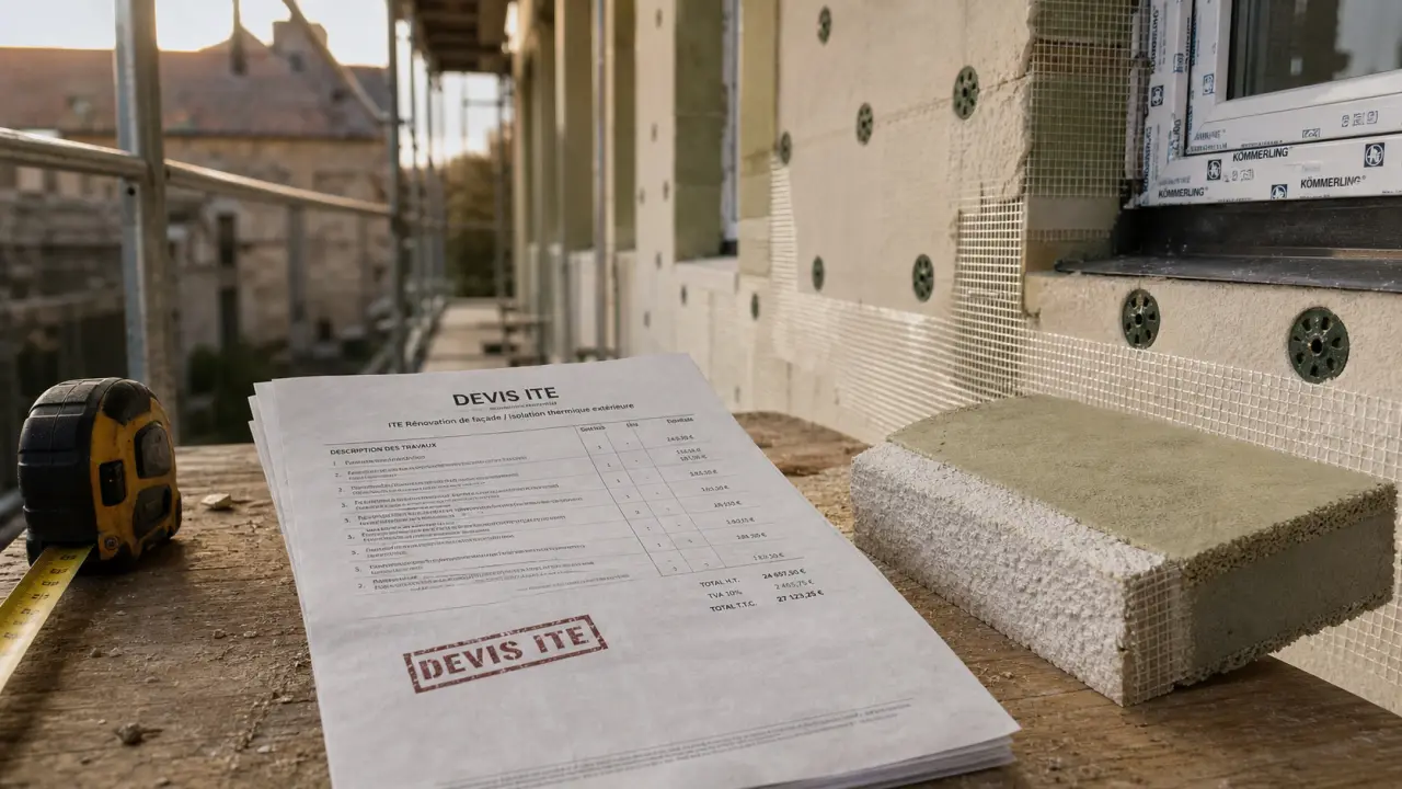 Prix isolation exterieur m2 : isolation sous enduit, chantier ITE