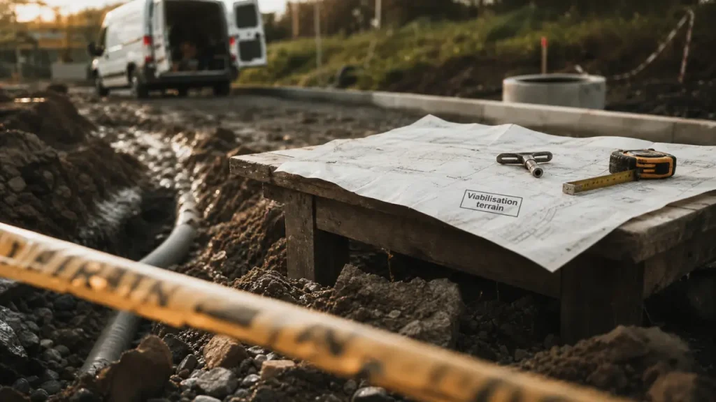 Prix pour viabiliser un terrain : 5 000 à 15 000 € selon la distance aux réseaux