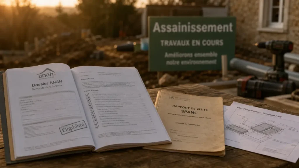 Subvention assainissement ANAH : éligibilité, cumul d&rsquo;aides et démarches