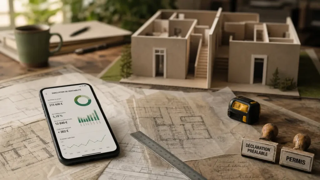 Diviser une maison en 2 logements : permis, budget et rentabilité à maîtriser