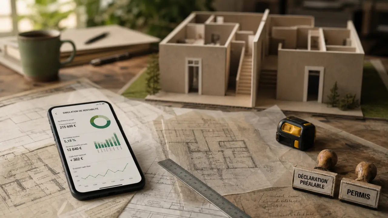 Maison divisée en 2 logements : permis, budget et rentabilité