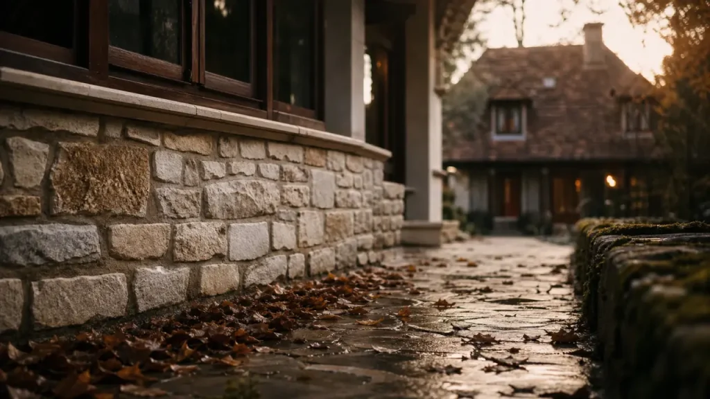 Maison façade pierre : choisir la bonne pierre entre calcaire, granit, grès et parement