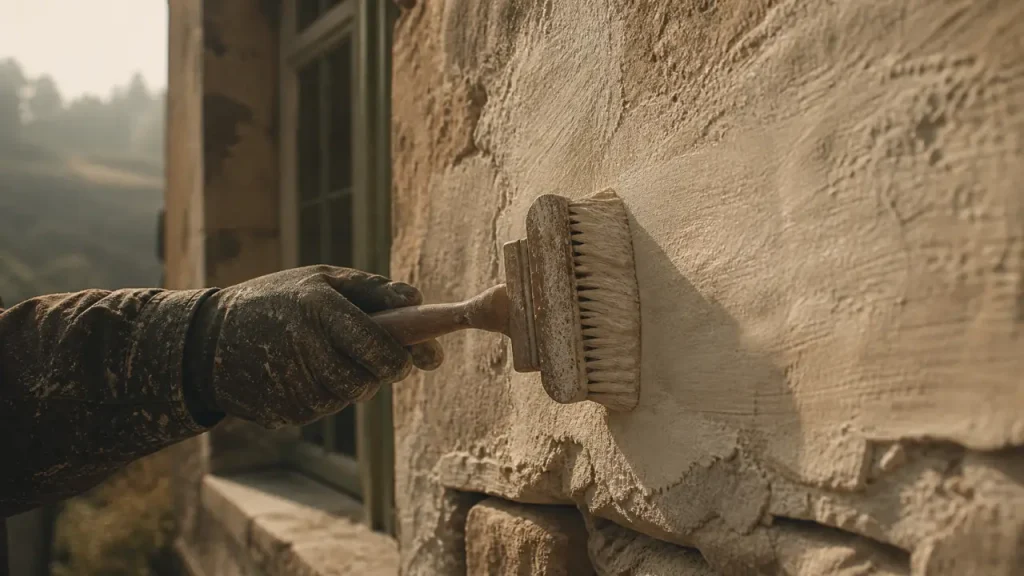 Peinture à la chaux extérieure : supports à vérifier, sous-couche à prévoir et 8 h de séchage