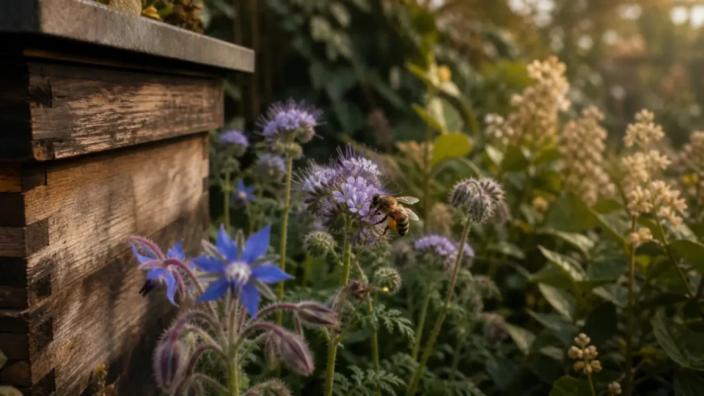 Nectar, pollen, propolis et miellat : 4 ressources pour une floraison sans trou