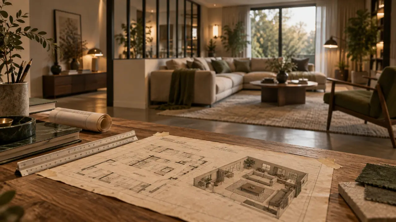 Aménagement interieur : portes et rangements optimisés pour gagner de la place