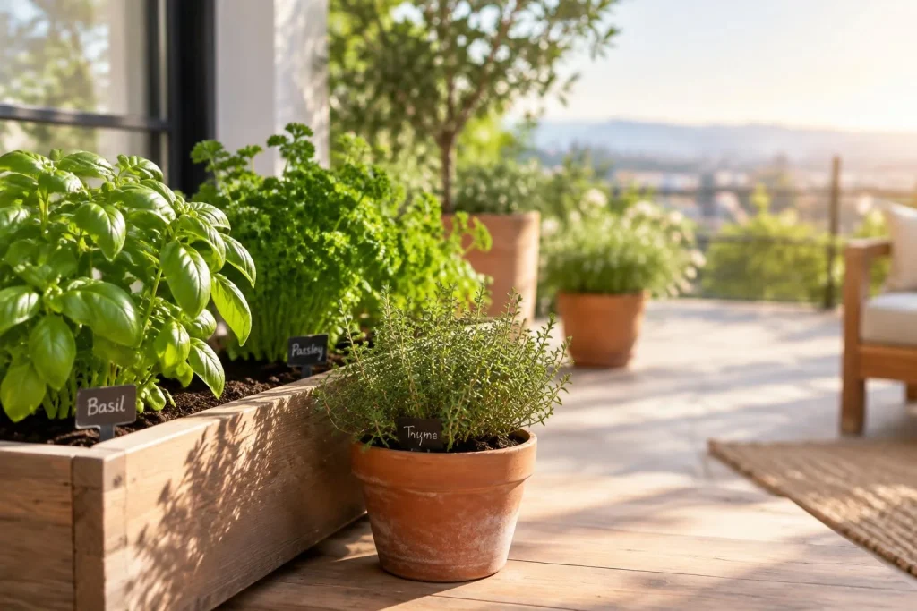 Créer un potager aromatique : le bon emplacement, les bonnes plantes et les bons gestes