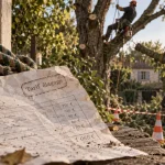 Tarif elagage arbre : devis pour élagage sur chantier résidentiel