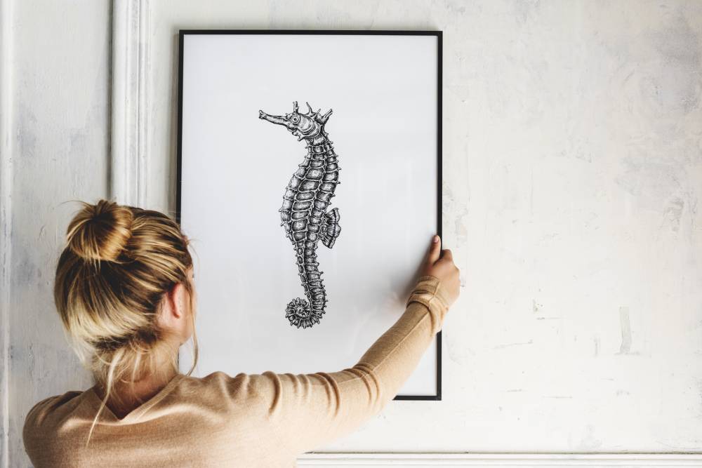 solution sans perçage pour accrocher tableau mur